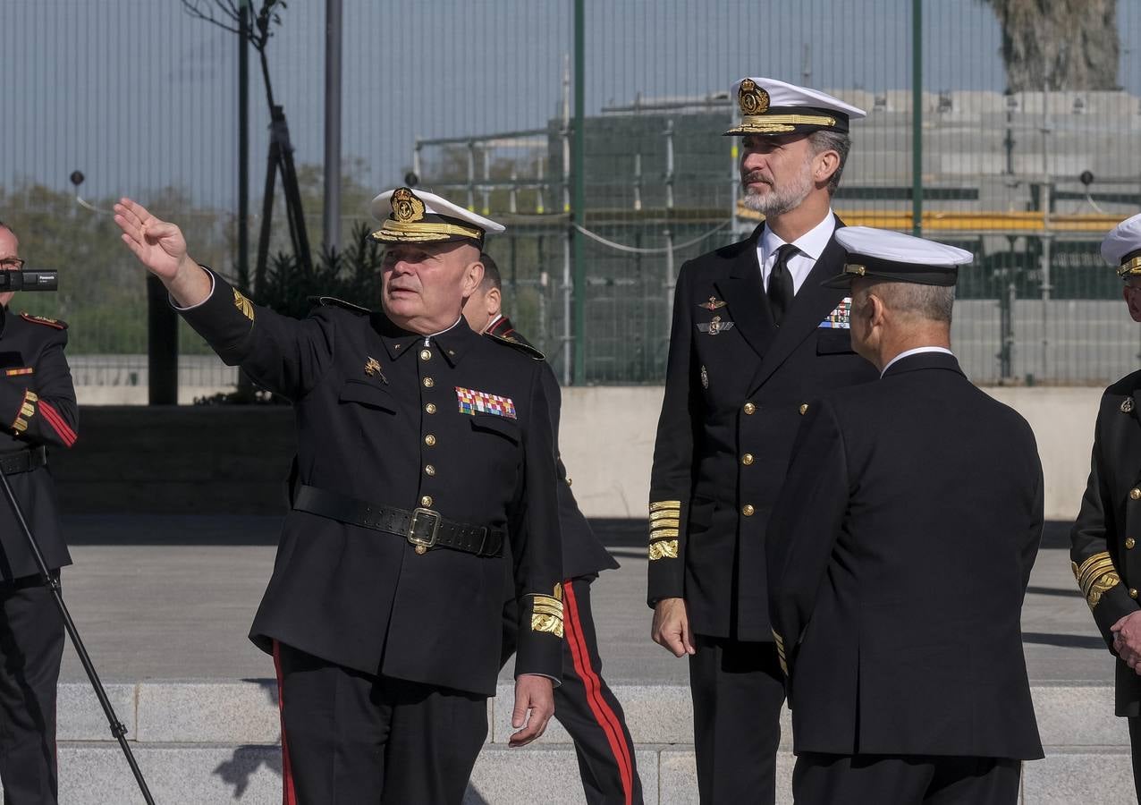 El Rey visita Rota y San Fernando