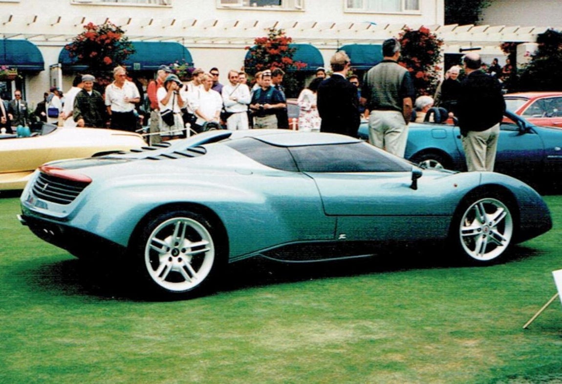 Lamborghini Zagato Concept 1990. Aunque el modelo nunca entró en producción, el sorprendente concepto Raptor fue significativamente más ligero y elegante que el Diablo estándar