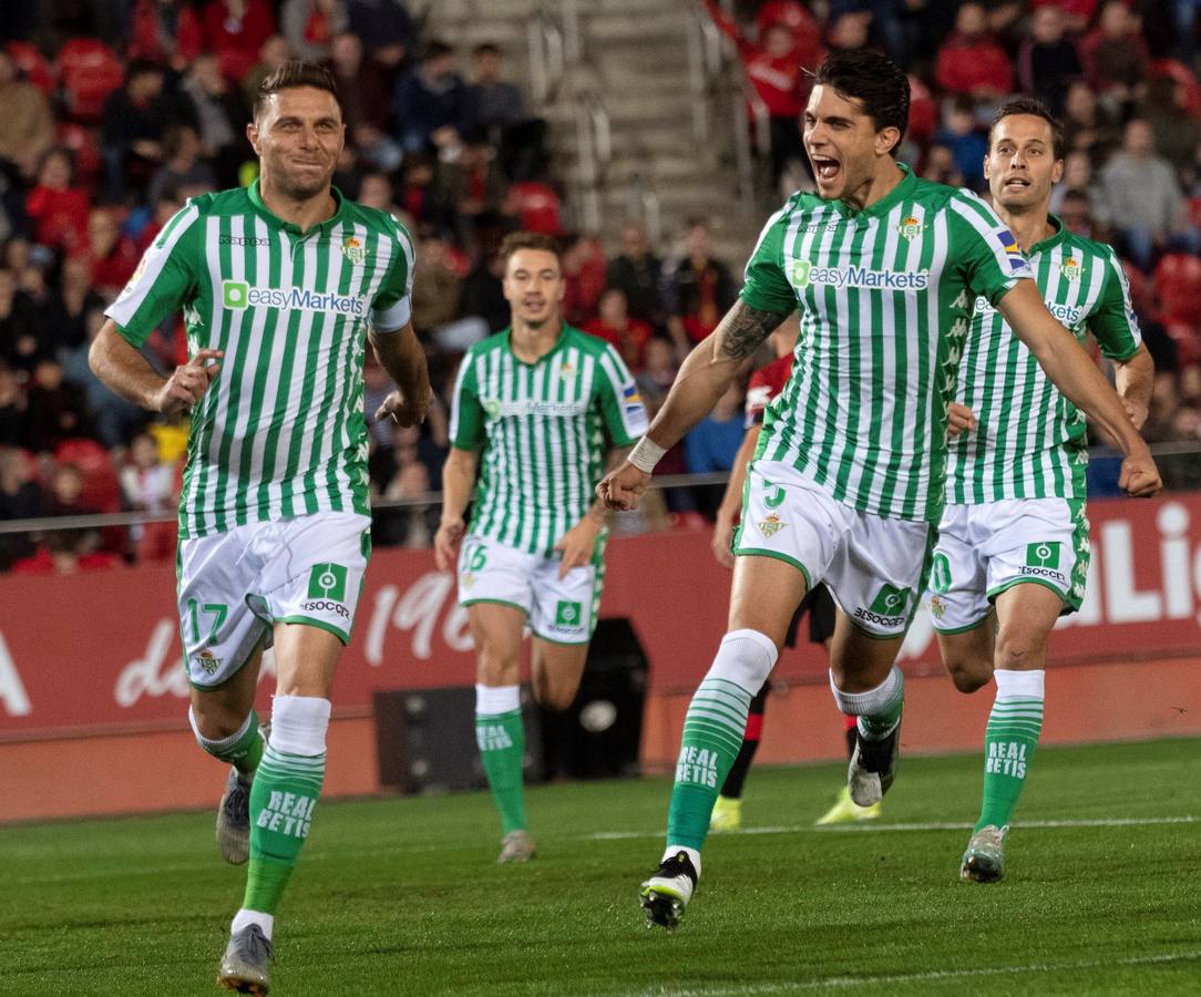 Las mejores imágenes de la victoria del Betis en Mallorca