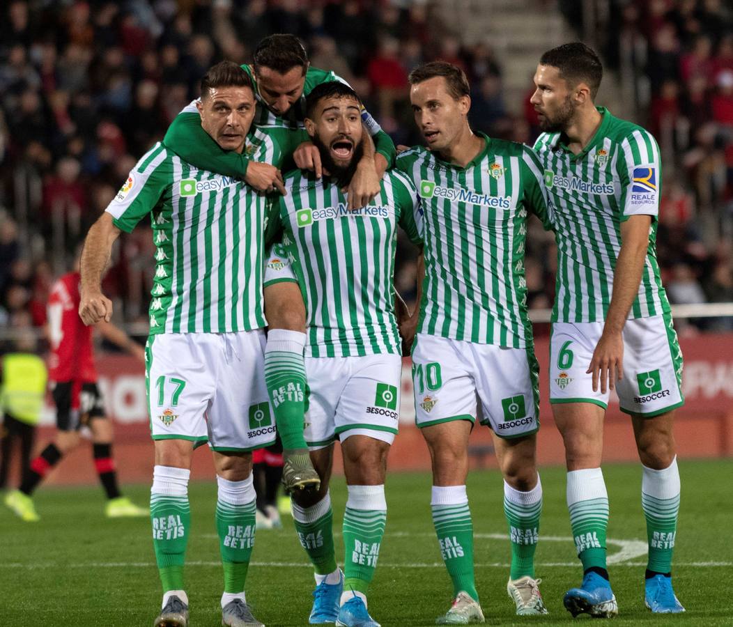 Las mejores imágenes de la victoria del Betis en Mallorca