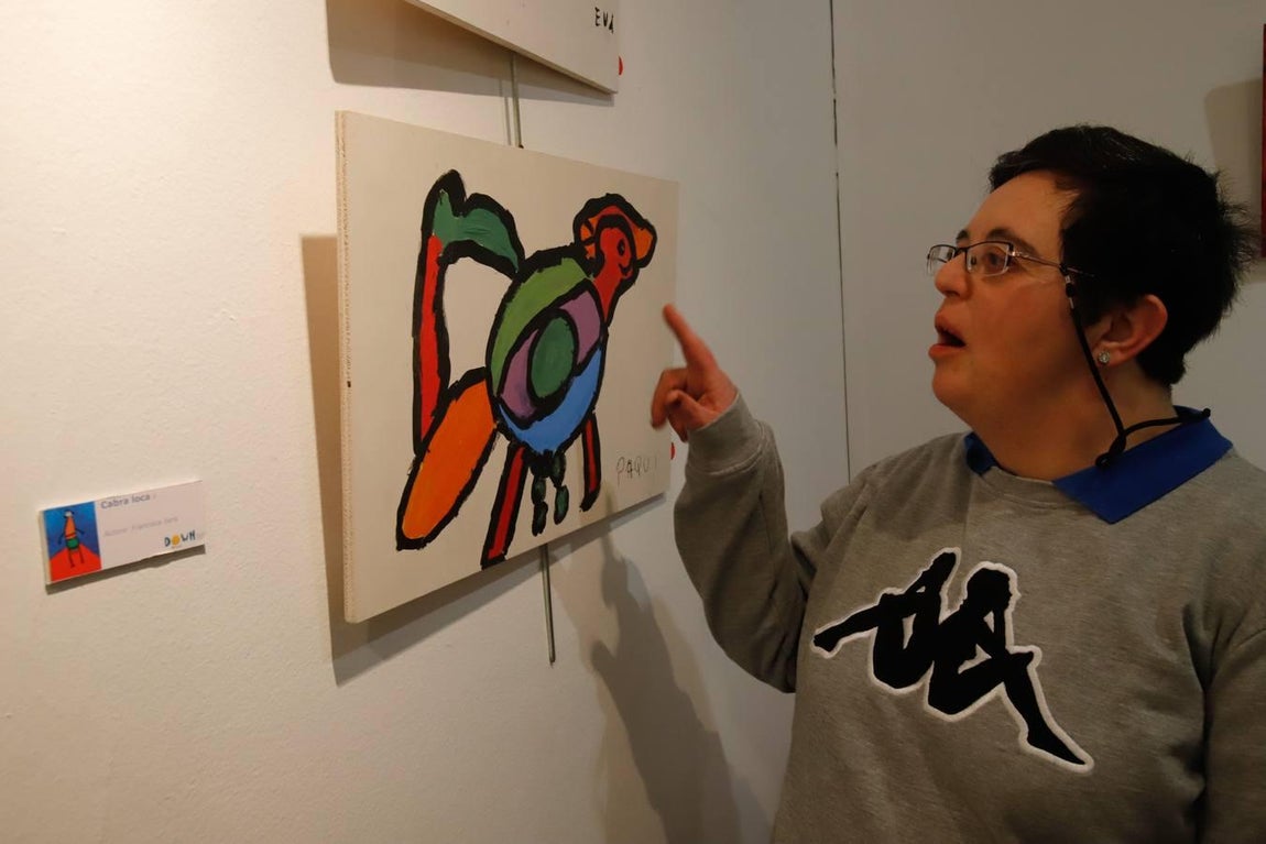 La exposición de arte de Down Córdoba, en imágenes