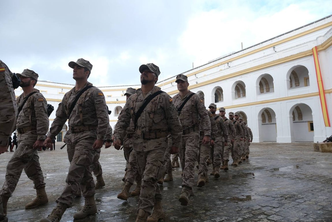 FOTOS: La vuelta a casa de los infantes de Marina desplegados en Malí