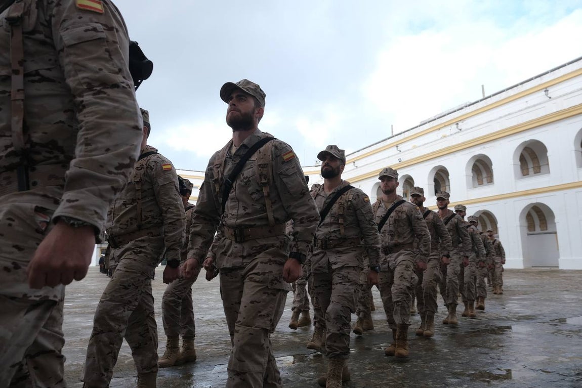 FOTOS: La vuelta a casa de los infantes de Marina desplegados en Malí