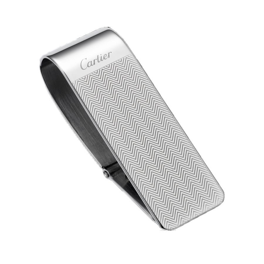 Clip para billetetes con motivo líneas de "chevrons" (260€)