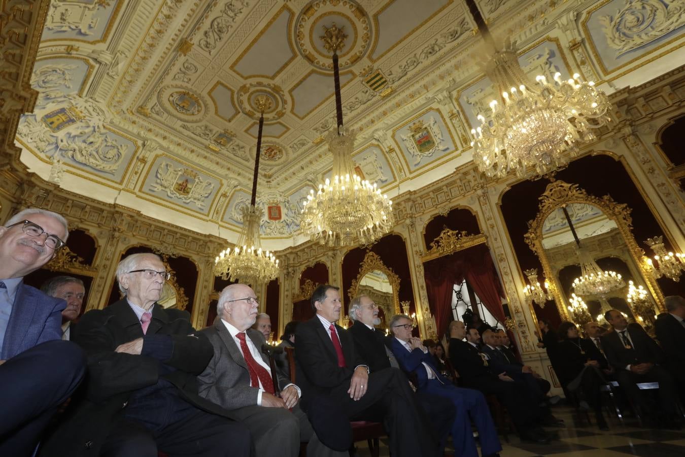 Acto institucional en Diputación, que celebra los 40 años de la primera corporación