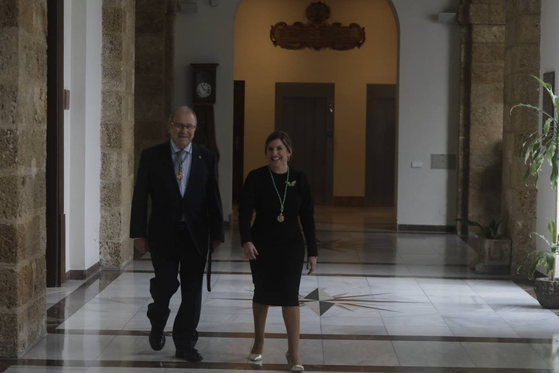 Acto institucional en Diputación, que celebra los 40 años de la primera corporación