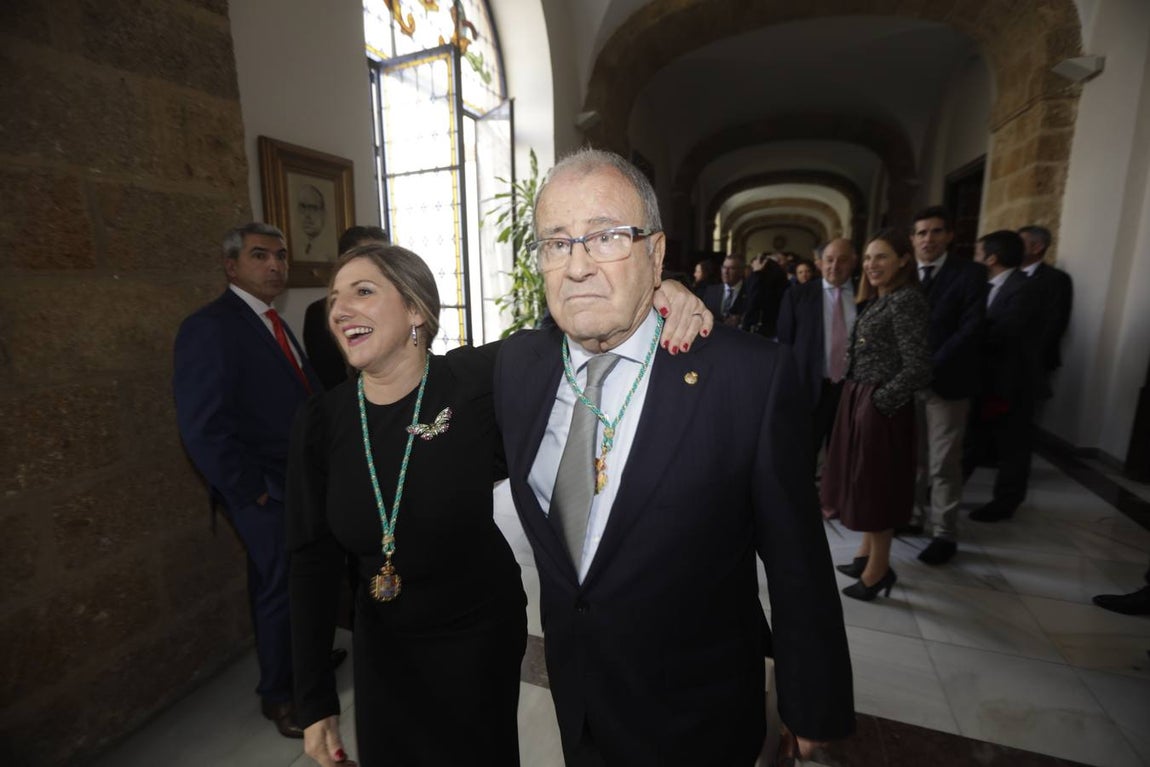 Acto institucional en Diputación, que celebra los 40 años de la primera corporación