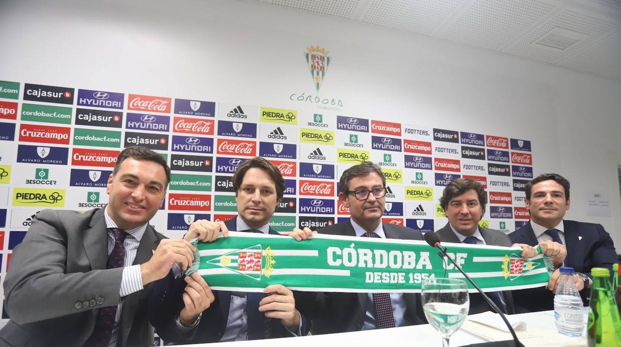 La llegada de Infinity al Córdoba CF, en imágenes