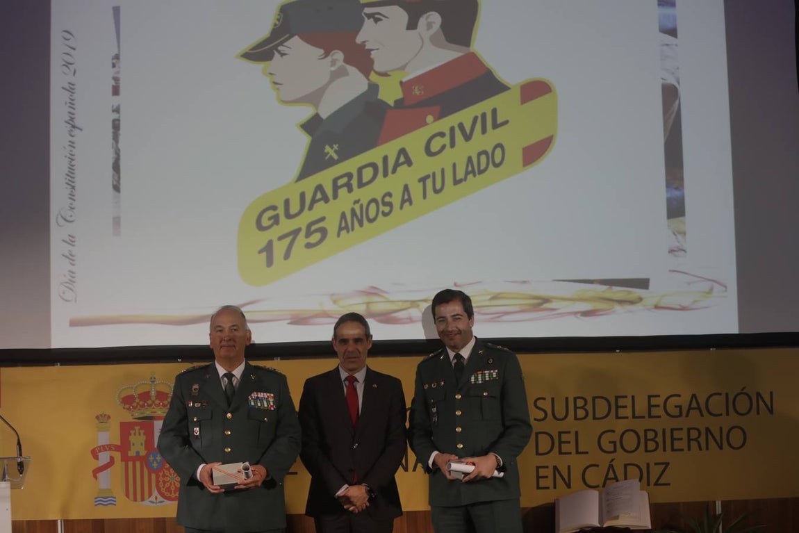 Entrega de distinciones de la Subdelegación por la conmemoración de la Constitución