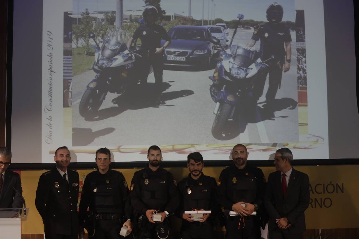 Entrega de distinciones de la Subdelegación por la conmemoración de la Constitución