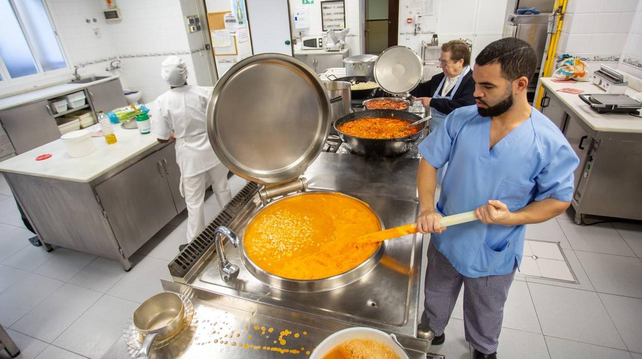 El comedor del Pumarejo, una cocina del siglo XIX