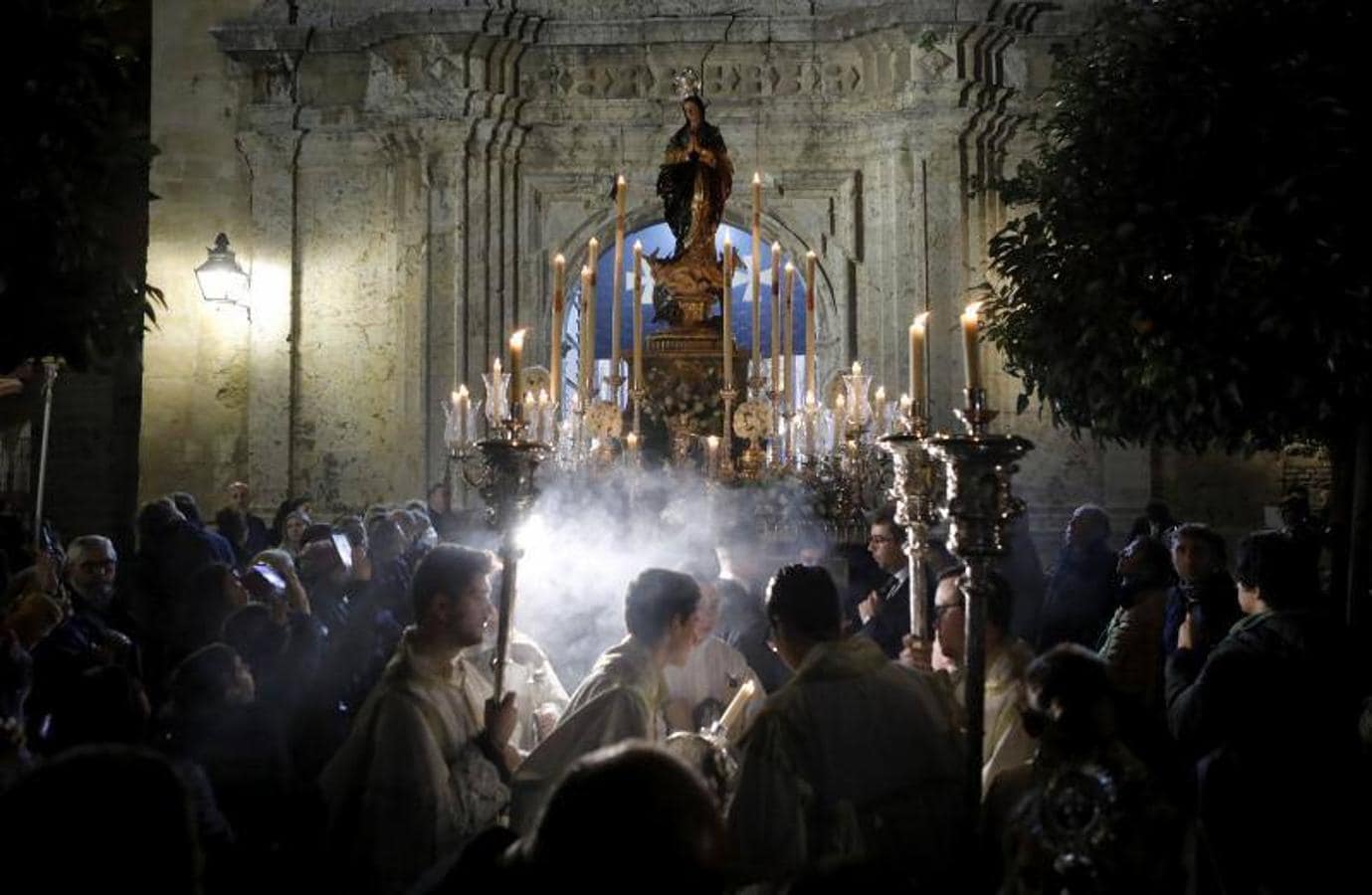 La procesión de la Inmaculada, en imágenes