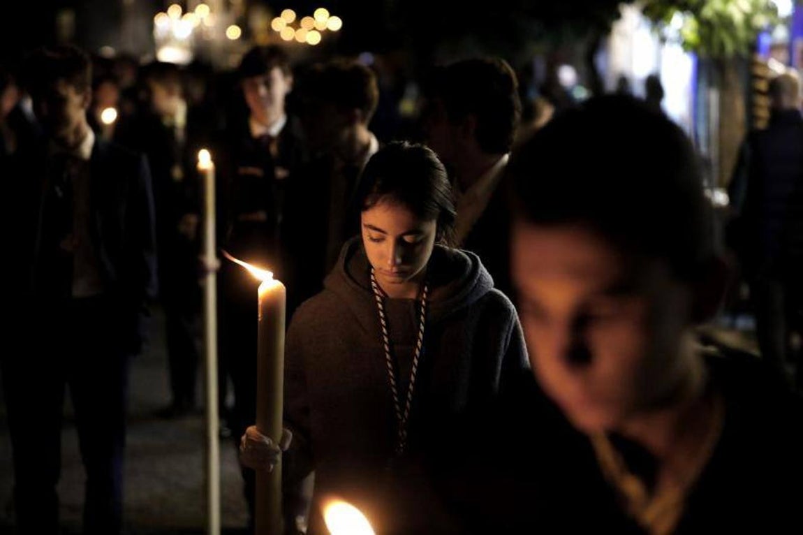 La procesión de la Inmaculada, en imágenes