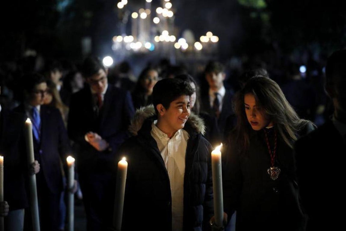 La procesión de la Inmaculada, en imágenes