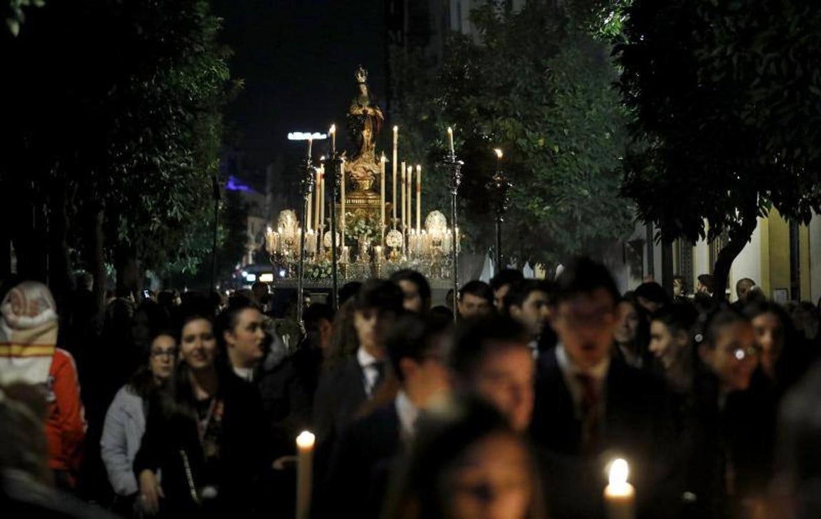 La procesión de la Inmaculada, en imágenes