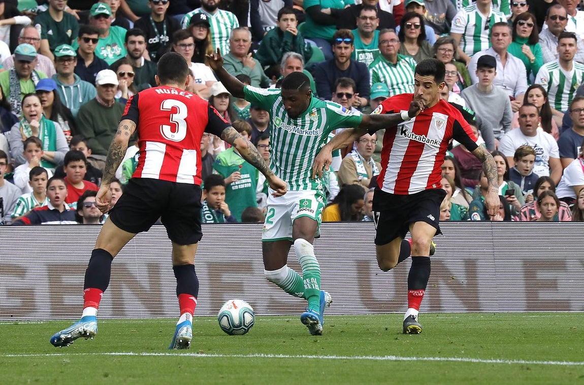 En imágenes, la victoria del Betis frente al Athletic en el Villamarín