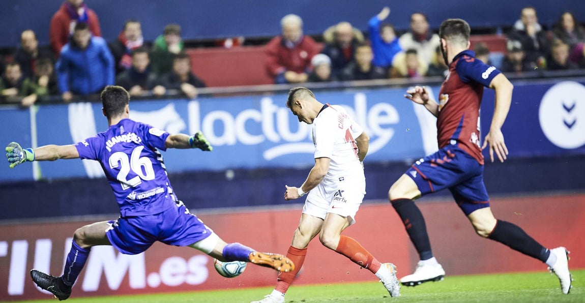 Las mejores imágenes del CA Osasuna - Sevilla FC