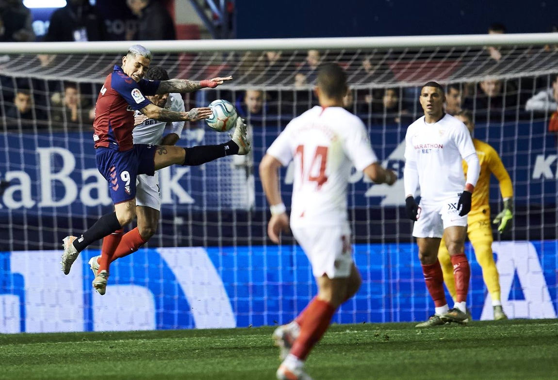 Las mejores imágenes del CA Osasuna - Sevilla FC