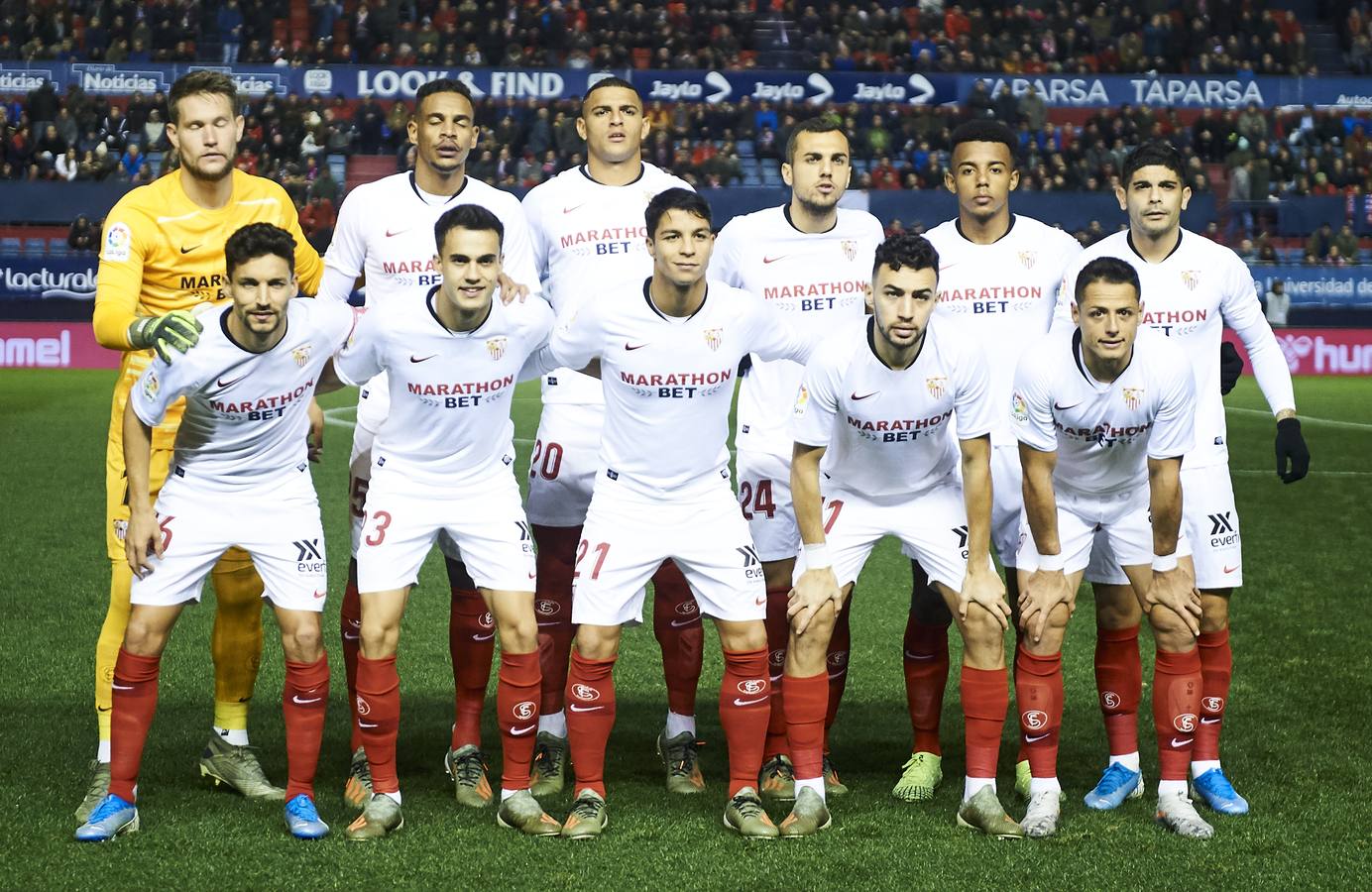 Las mejores imágenes del CA Osasuna - Sevilla FC