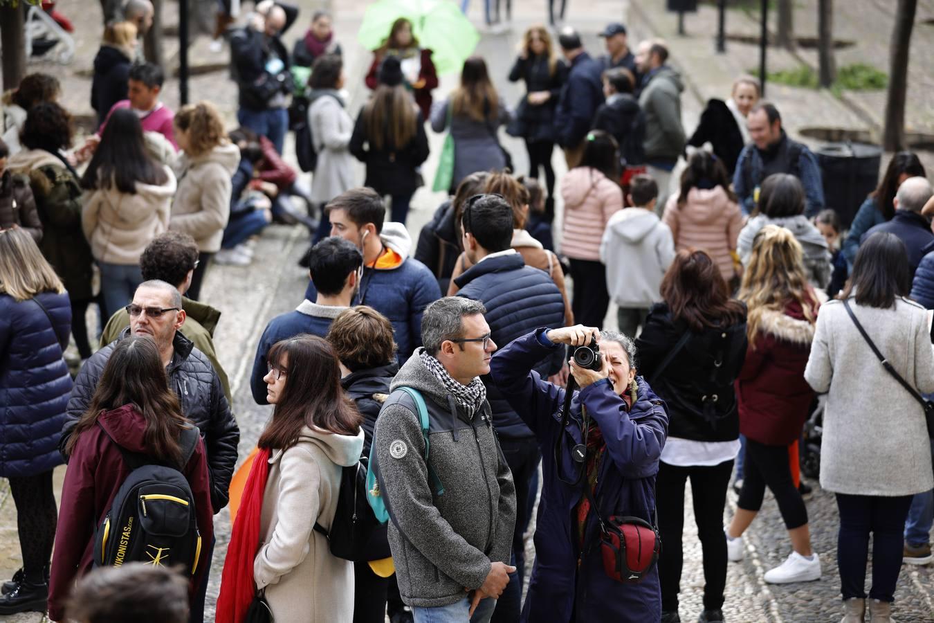 En imágenes, un lunes turístico para despedir el Puente de la Inmaculada en Córdoba