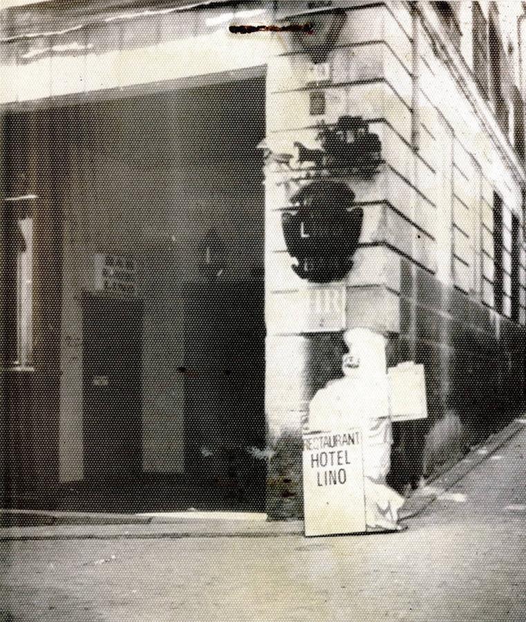 Entrada al zaguán del Hotel en 1983. ARCHIVO MUNICIPAL DE TOLEDO. 