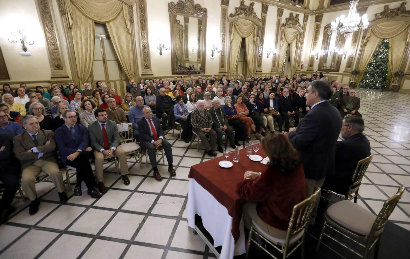 La conferencia de José Luis Corral en el Templo de Córdoba, en imágenes