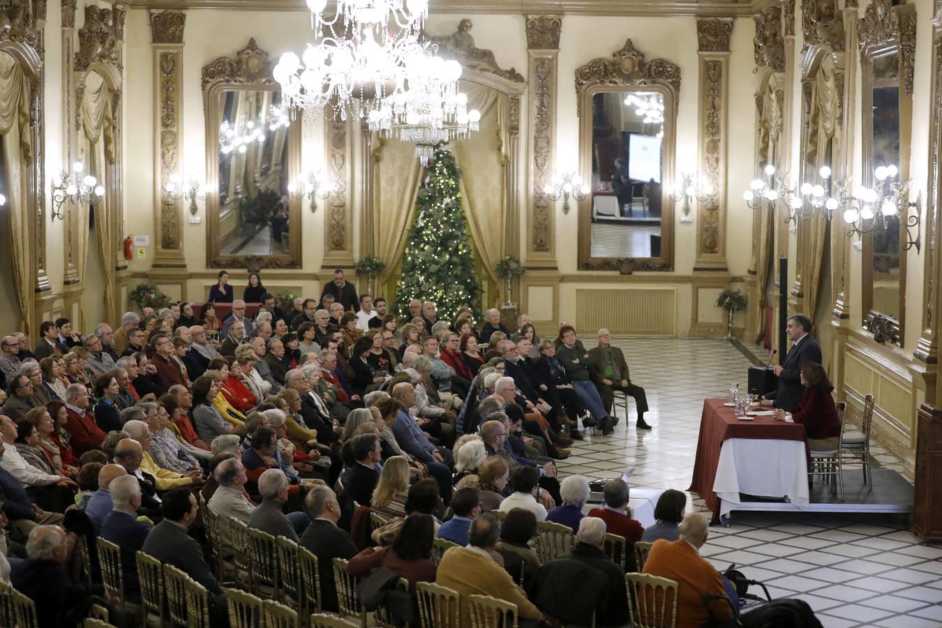 La conferencia de José Luis Corral en el Templo de Córdoba, en imágenes