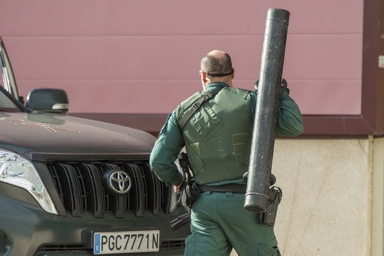 En imágenes, la operación antidroga de la Guardia Civil en Sevilla