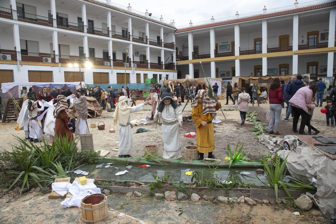 El Belén viviente del Colegio Salesianos de Córdoba, en imágenes