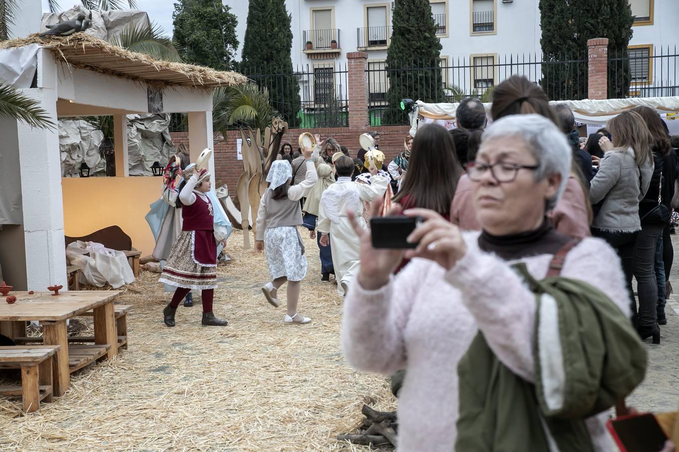 El Belén viviente del Colegio Salesianos de Córdoba, en imágenes