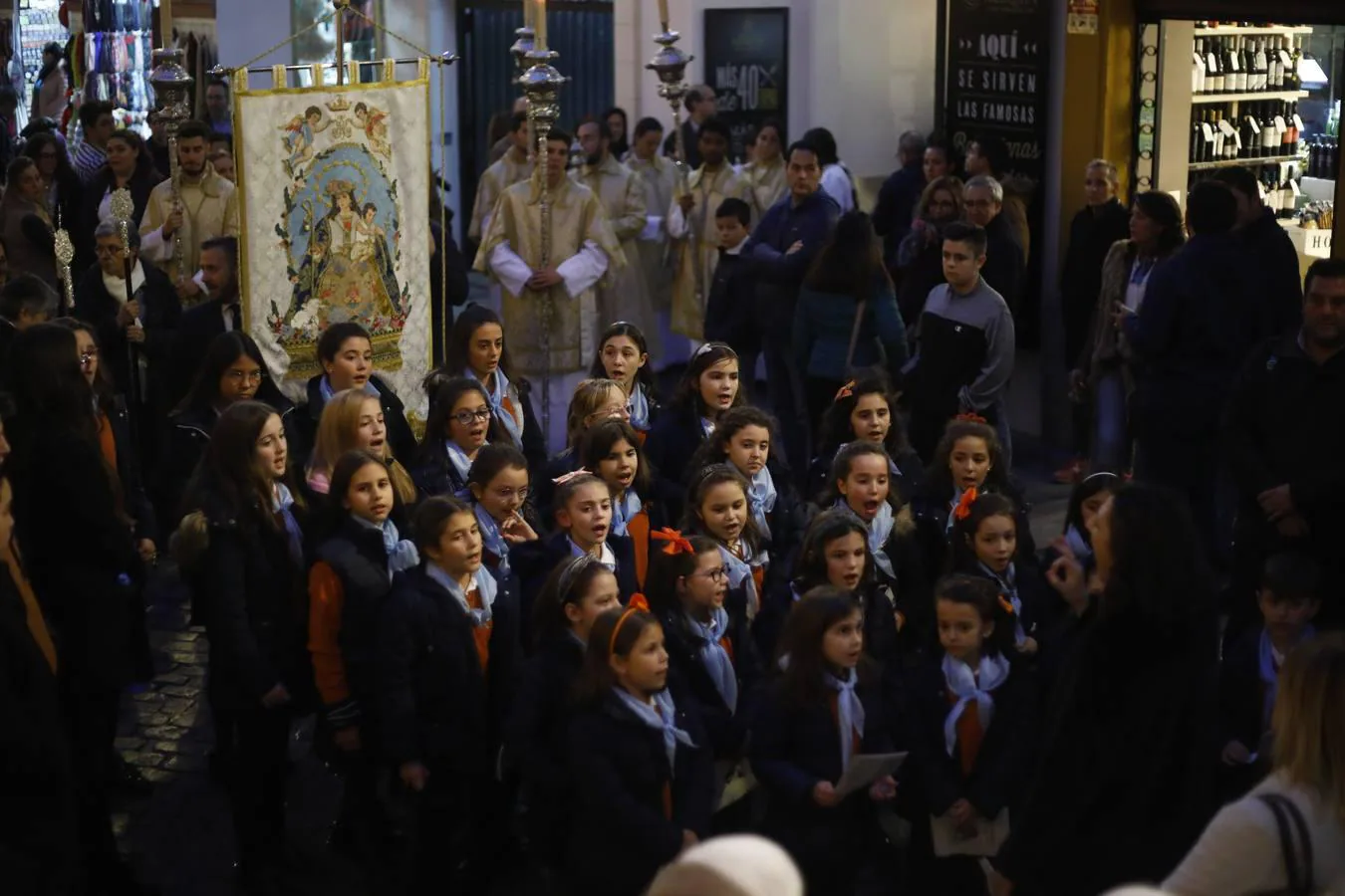 La procesión de la Divina Pastora de Córdoba, en imágenes