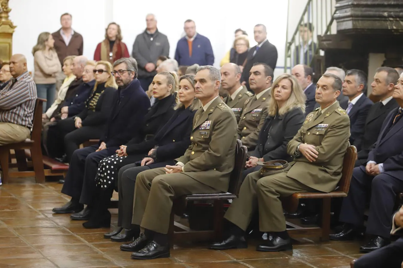 La misa de despedida de la BRIX Guzmán El Bueno a Letonia, en imágenes