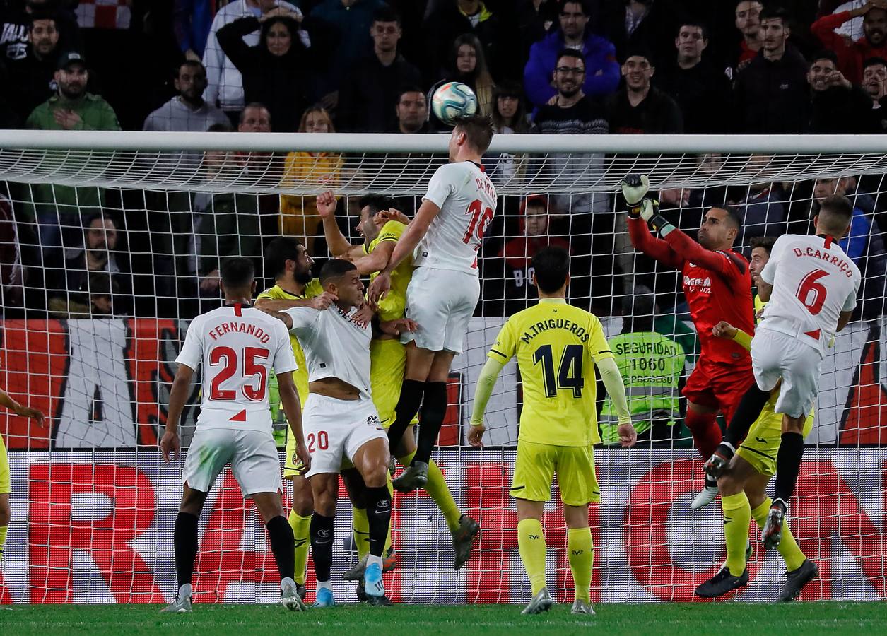 En imágenes, la derrota del Sevilla FC ante el Villarreal