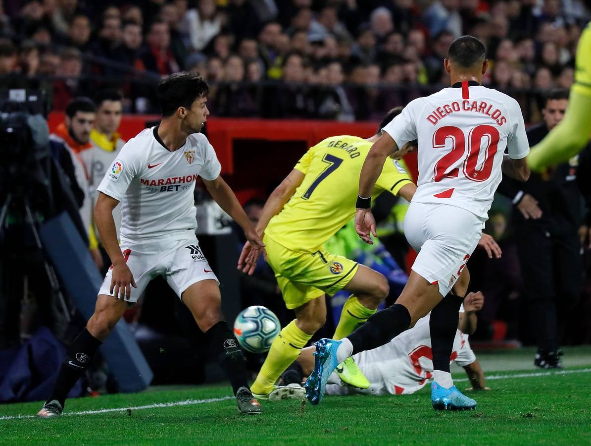 En imágenes, la derrota del Sevilla FC ante el Villarreal