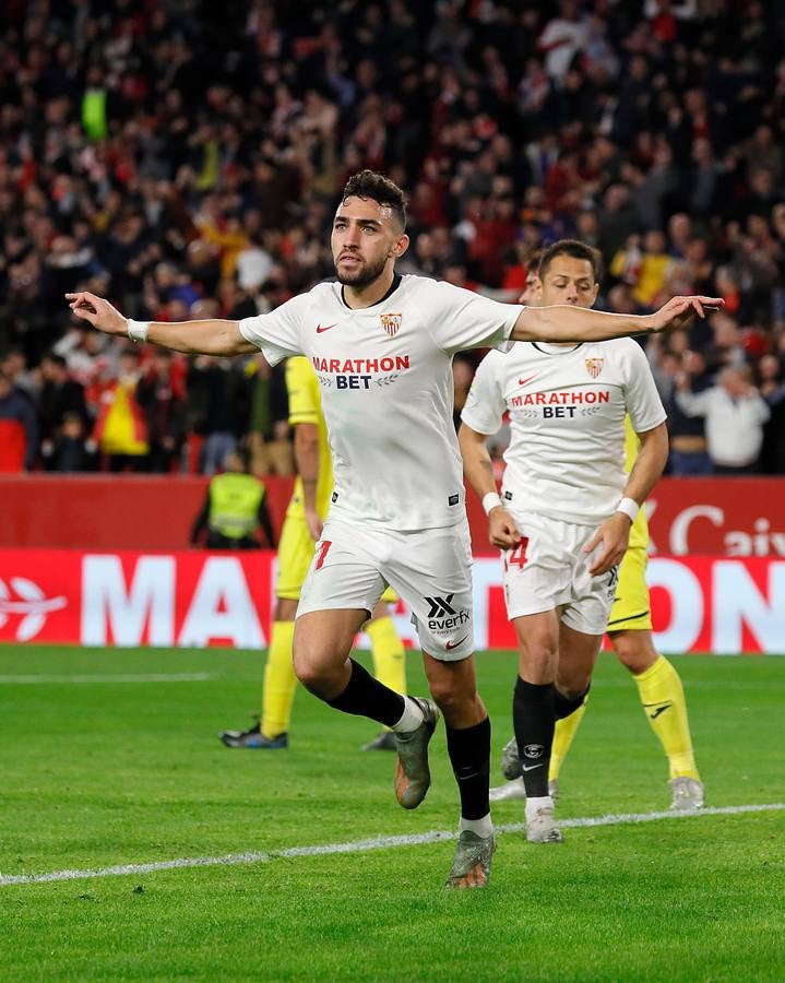 En imágenes, la derrota del Sevilla FC ante el Villarreal