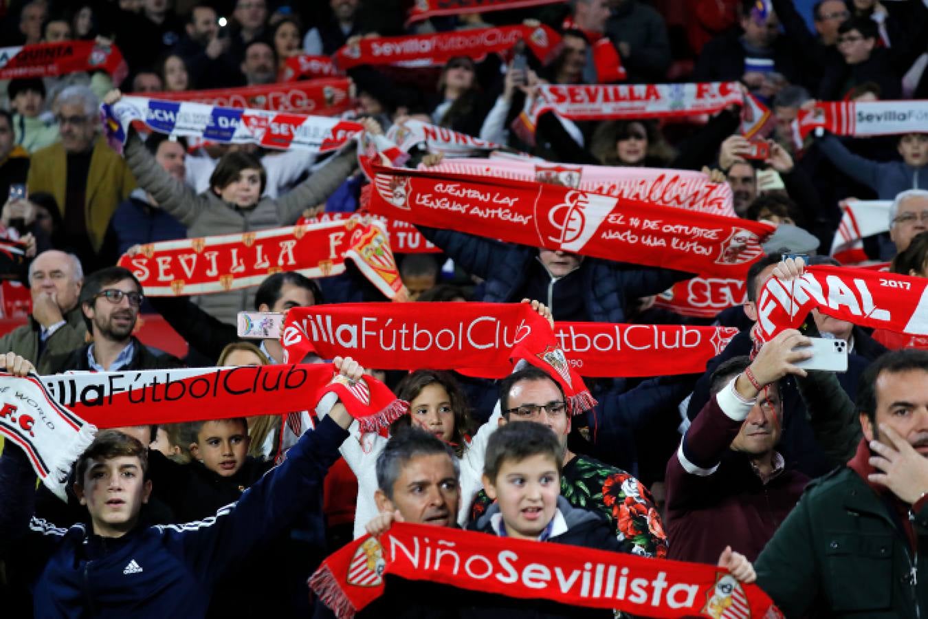 En imágenes, la derrota del Sevilla FC ante el Villarreal