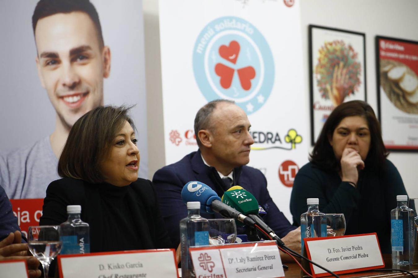 La presentación de la comida para los sin techo de Córdoba, en imágenes