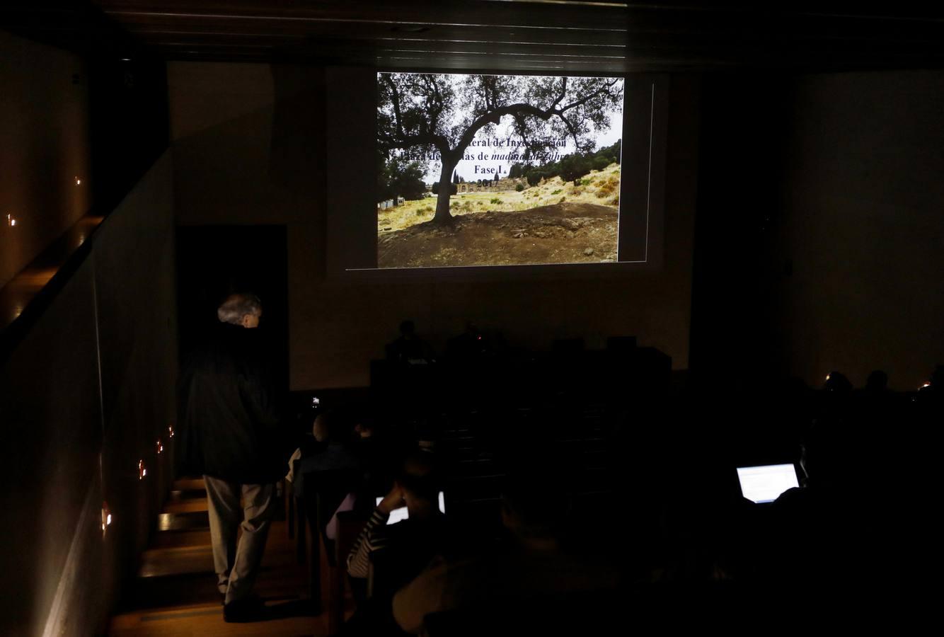 La presentación de los últimos hallazgos de la investigación en Medina Azahara, en imágenes