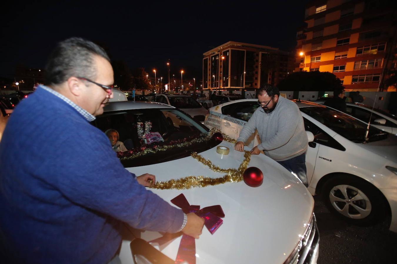 El paseo de la ilusión del taxi en Córdoba, en imágenes