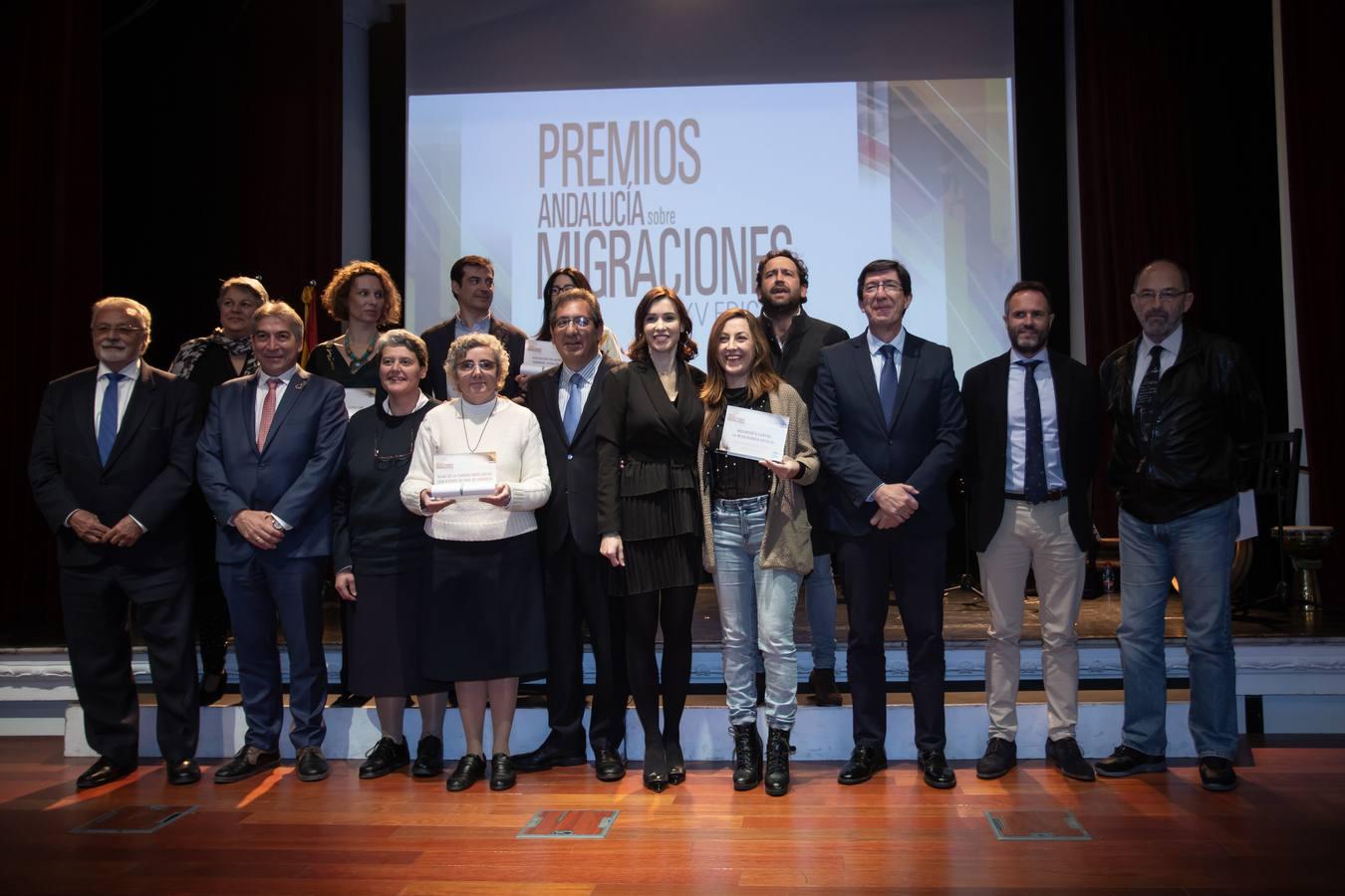 Los XV Premios Andalucía sobre Migraciones, en imágenes