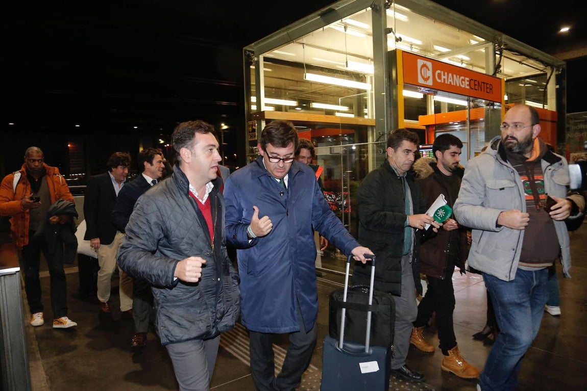 La llegada de los nuevos dueños del Córdoba CF, en imágenes