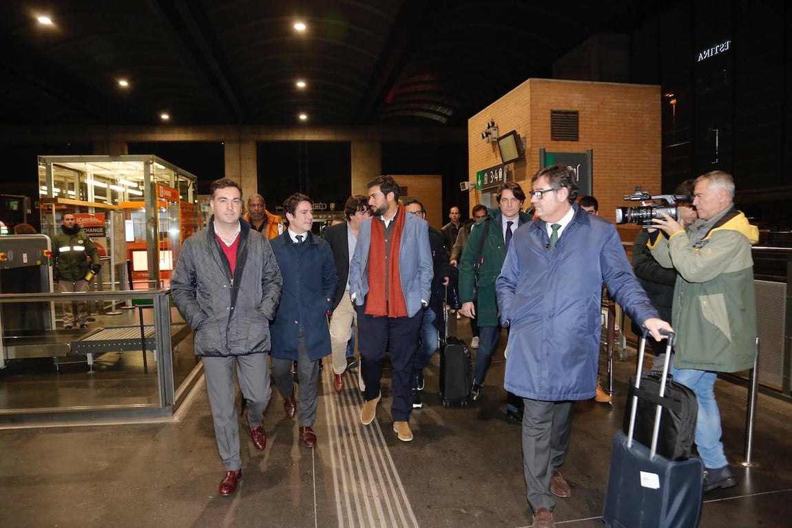 La llegada de los nuevos dueños del Córdoba CF, en imágenes