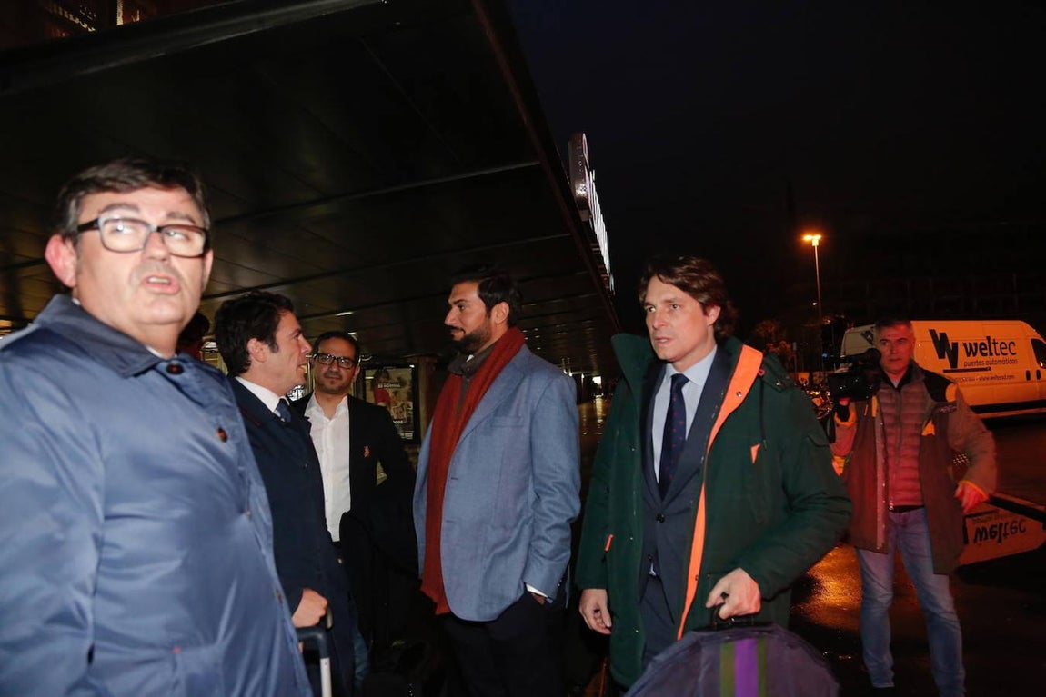 La llegada de los nuevos dueños del Córdoba CF, en imágenes