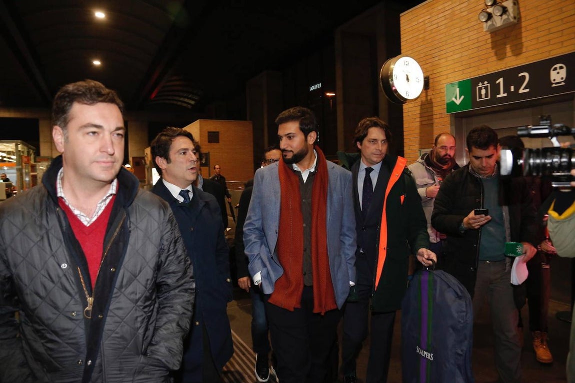 La llegada de los nuevos dueños del Córdoba CF, en imágenes