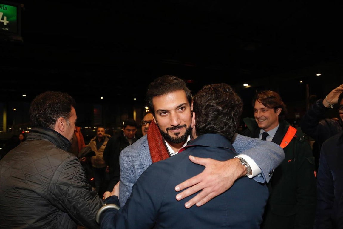 La llegada de los nuevos dueños del Córdoba CF, en imágenes