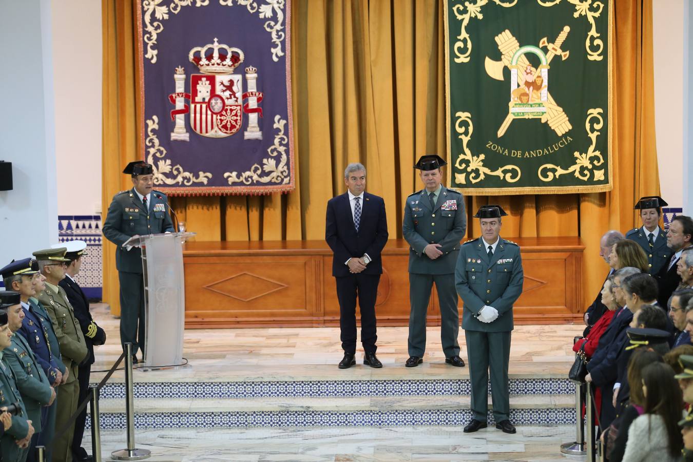 Toma de posesión del general de la Guardia Civil Alfonso Rodríguez Castillo