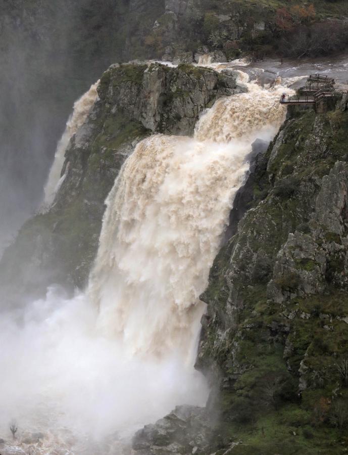 Las impactantes imágenes que ha dejado la borrasca Elsa en Castilla y León