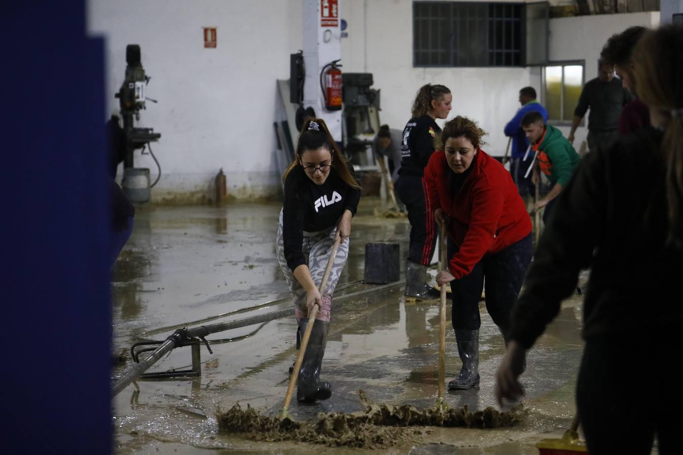 Las incidencias de la borrasca Elsa en Córdoba, en imágenes