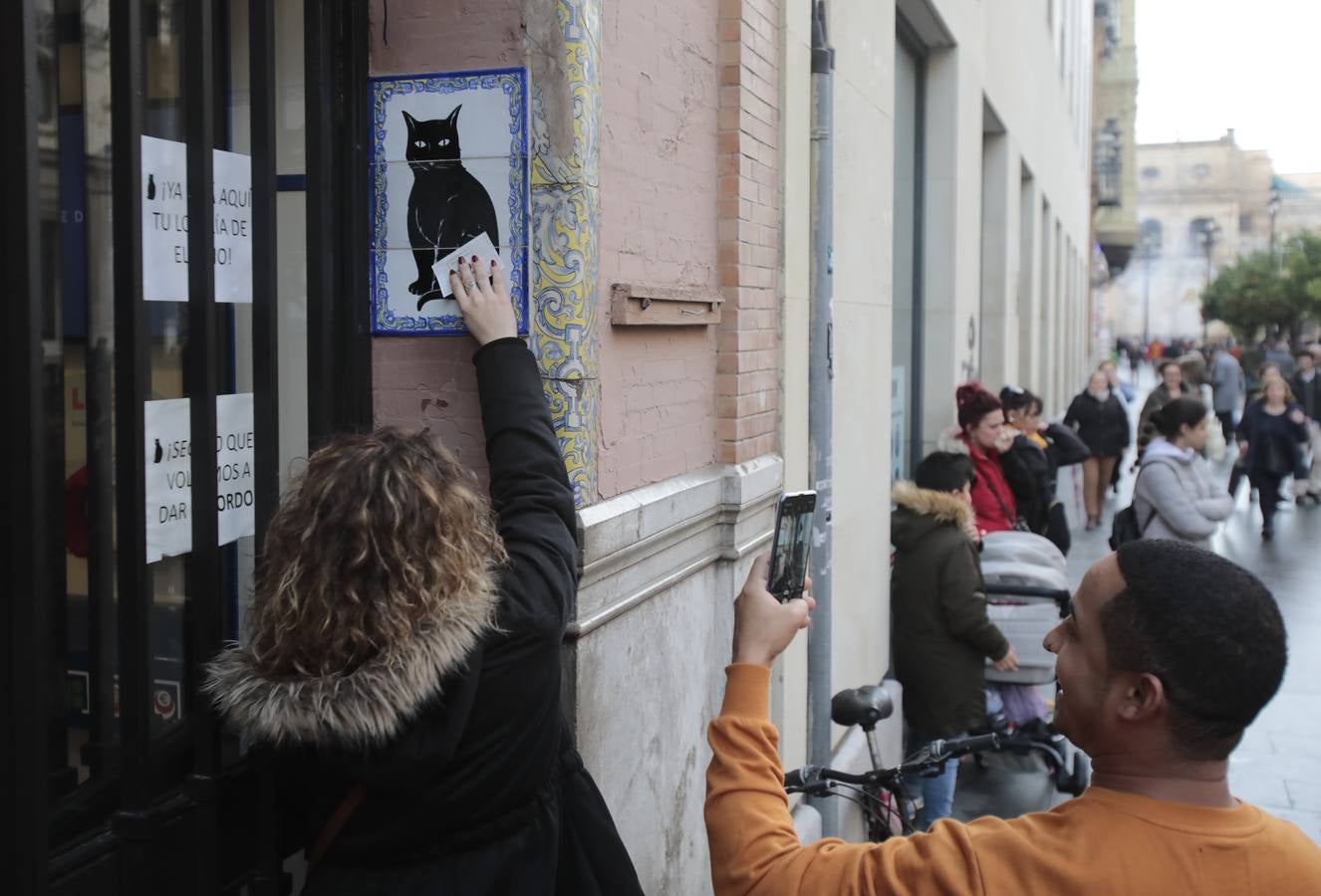 Lotería de Navidad 2019: la víspera del sorteo del «Gordo» en Sevilla