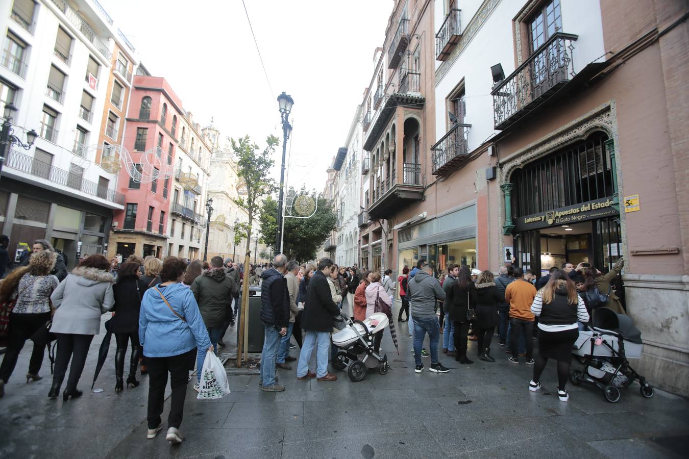 Lotería de Navidad 2019: la víspera del sorteo del «Gordo» en Sevilla